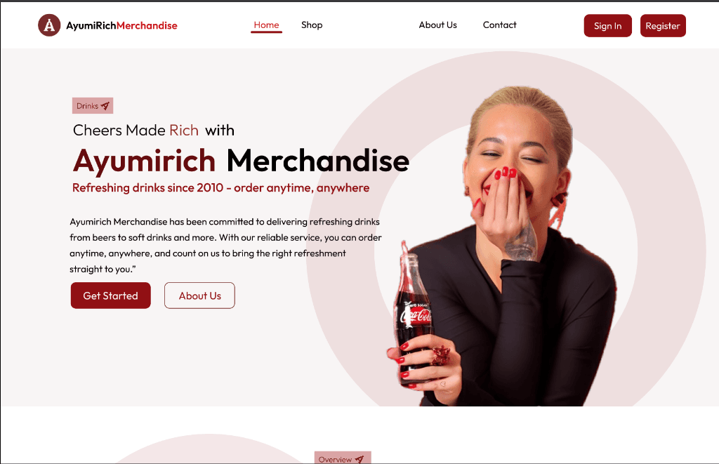 Ayumi Rich Merchandise - screen 1